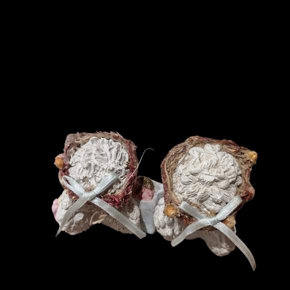 Adorable pair of cherub angel figurines - Picture 6 of 6